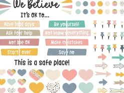 We Belong Motivational Bulletin Board Set