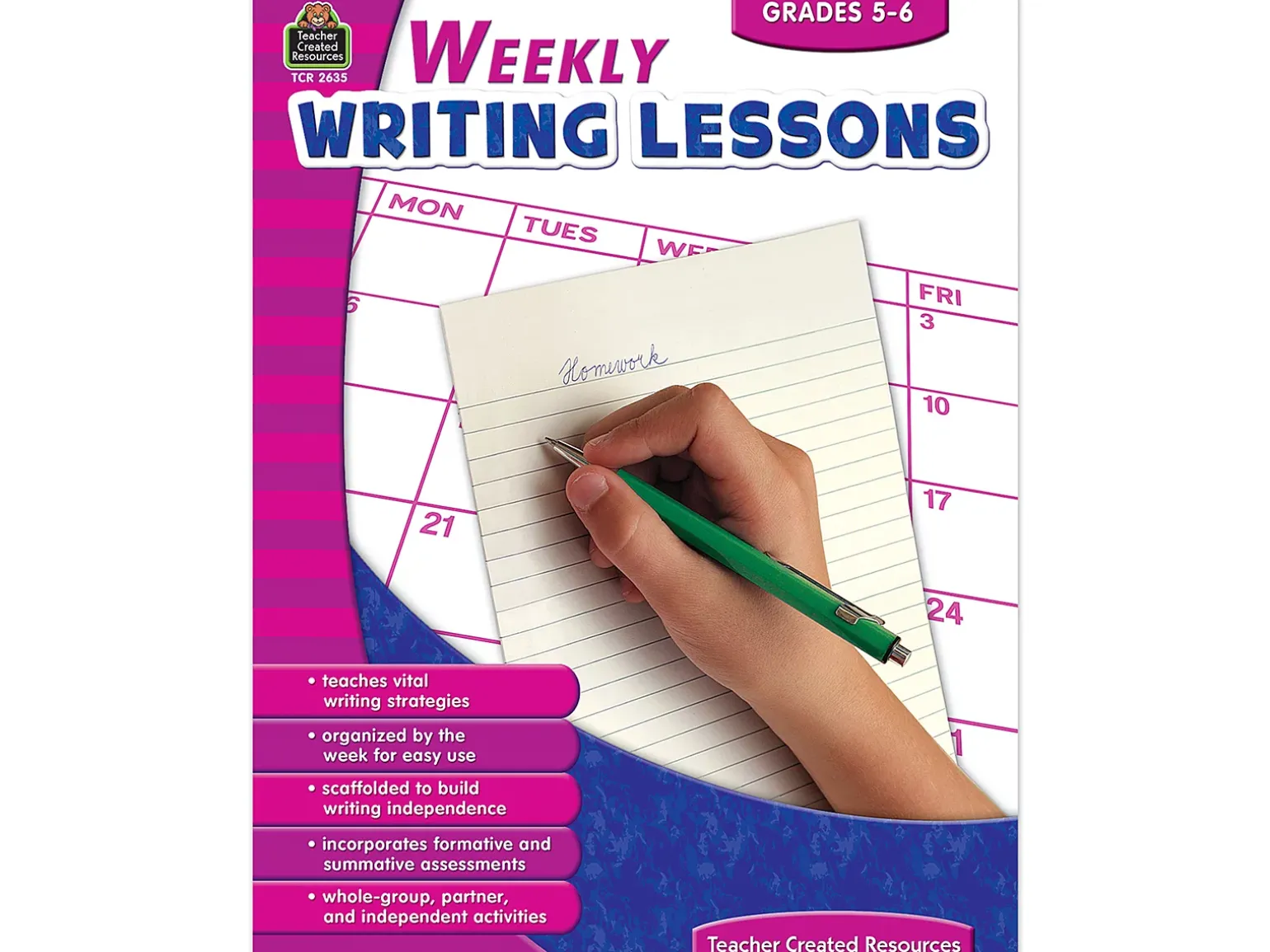 Weekly Writing Lessons Workbook - Gr. 5-6