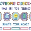We Stick Together Emotions Check-In Bulletin Board Set