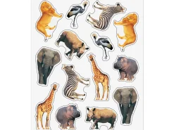 Wild Animal Photo Stickers