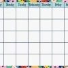 Wildflowers Classroom Calendar