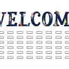 Wildflowers Welcome Bulletin Board Set