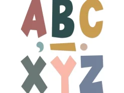 Wonderfully Wild 7" Punch-Out Letters