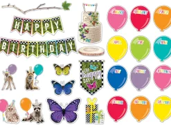 Woodland Whimsy Birthday Bulletin Board Set