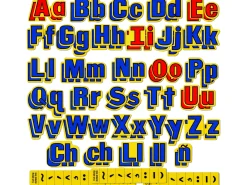 Word Building Felt Letters