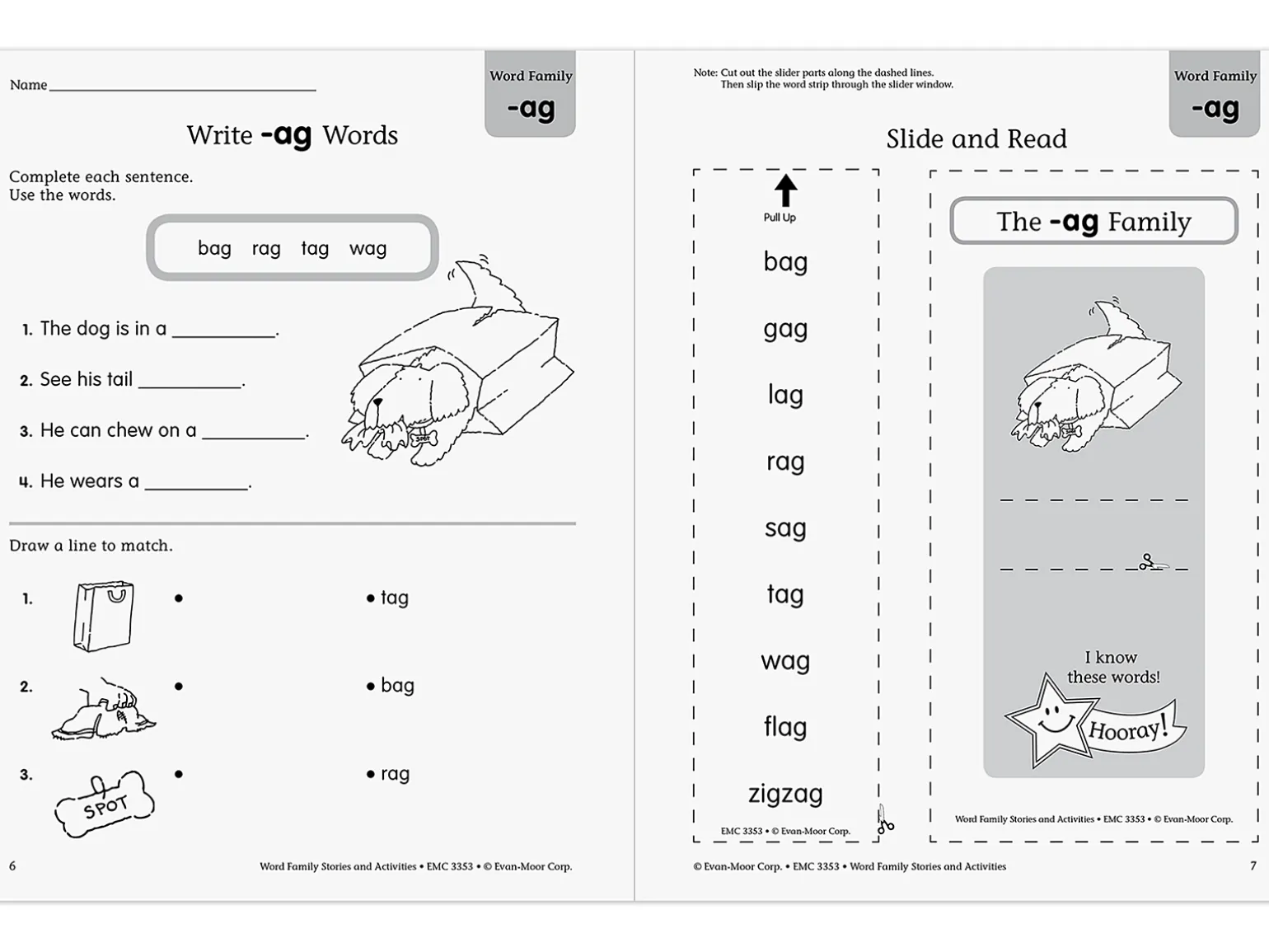 Word Family Workbook