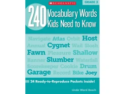 240 Words Kids Need to Know Workbook - Gr. 3