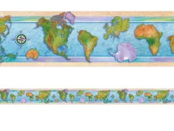 World Map Border