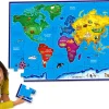 World Map Floor Puzzle