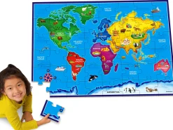 World Map Floor Puzzle