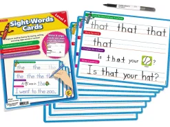 Write & Wipe Sight-Words Practice Cards