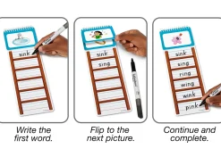 Write & Wipe Word Ladders - Blends & Digraphs