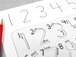 Writing Numbers Practice Template